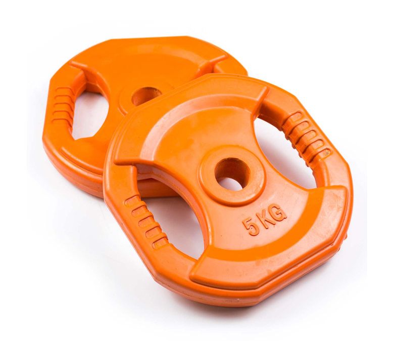 Шестигранная утяжеляющая пластина для штанги с 2 отверстиями для захвата