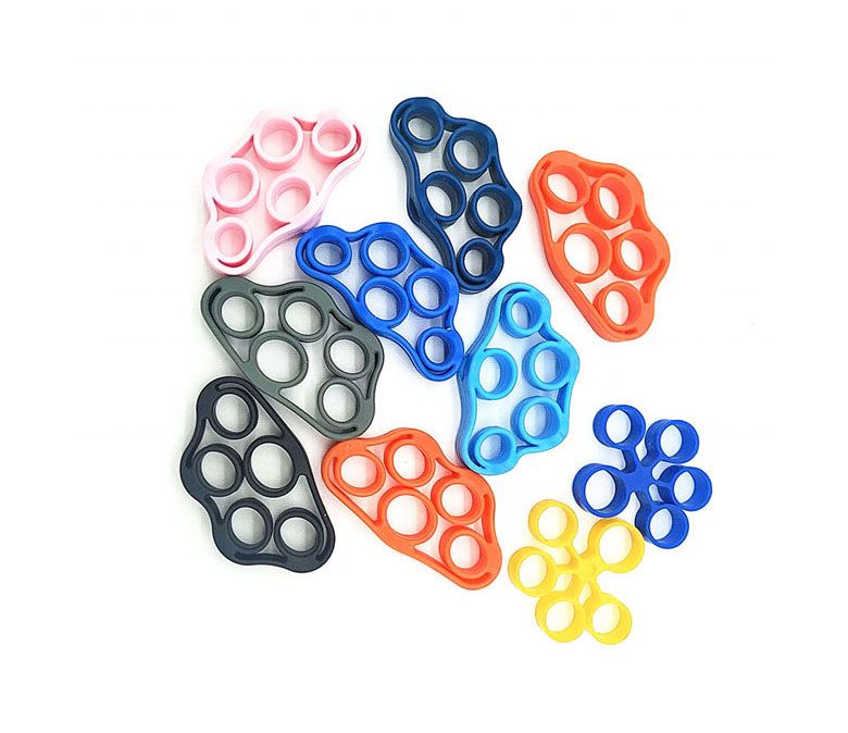 Изготовленный на заказ Силиконовый тренажер для пальцев Тренажер для силы захвата рук Тренажер для пальцев