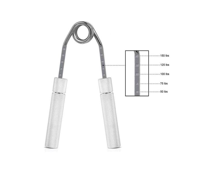 Металлический ручной захват для фитнеса весом 50 фунтов-150 фунтов с регулируемым усилением захвата для рук