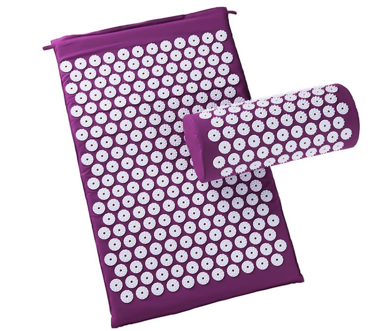 Коврик и подушка для точечного массажа