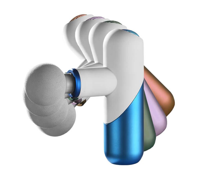 Двухцветный Мини-массажный пистолет