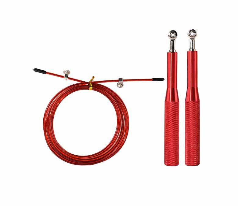 Скакалка из стальной проволоки с ручками из алюминиевого сплава