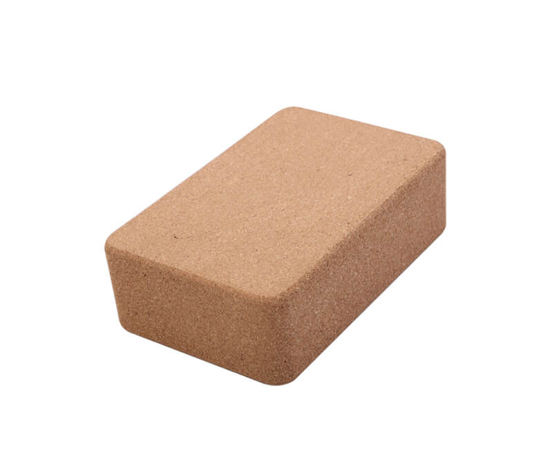 Блок для йоги из натуральной пробки