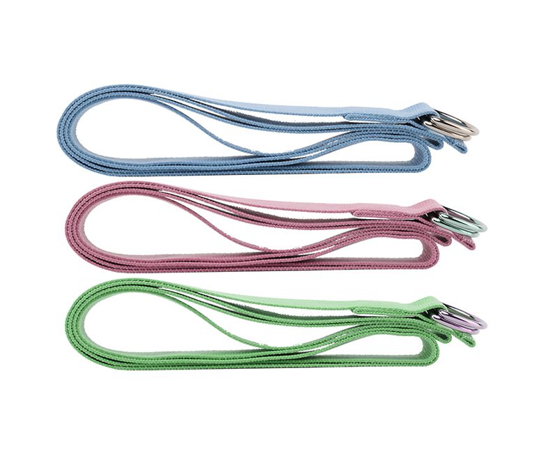 Металлический ремешок для йоги с D-образным кольцом