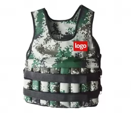 Adjustable Camouflage Weighted Vest 