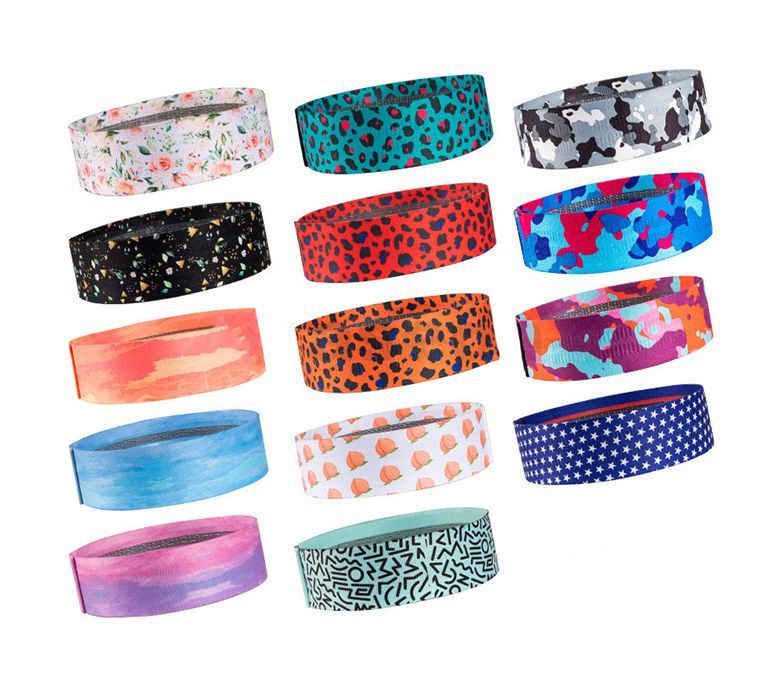 Красочный тканевый бандаж для ягодиц