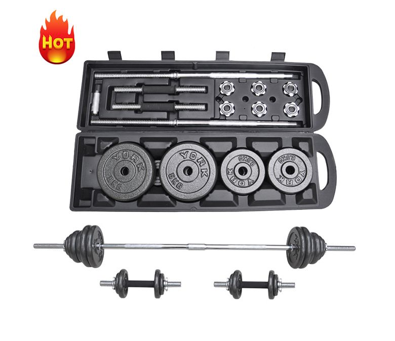 Набор свободного веса для занятий фитнесом в домашнем тренажерном зале 15/20/30/45/50/55 кг