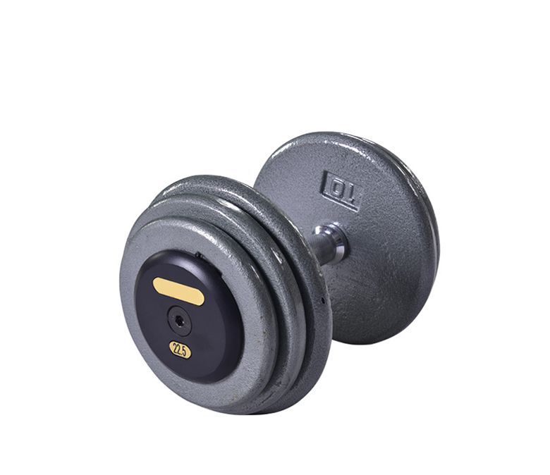 Тяжелая чугунная гантель