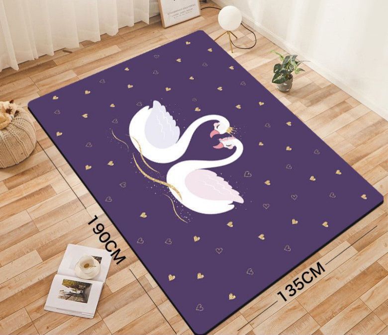 Замшевый коврик для йоги из Тпэ с полной печатью