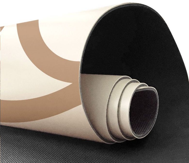 Замшевый резиновый коврик для йоги с принтом в виде зодиакальных созвездий