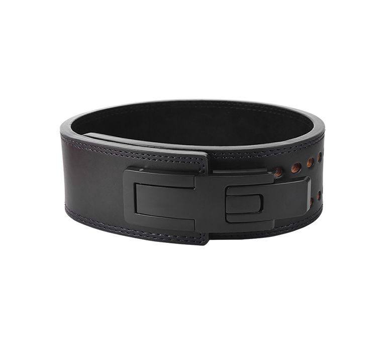 Изготовленный на заказ пояс для тяжелой атлетики с металлической пряжкой из воловьей кожи оптом