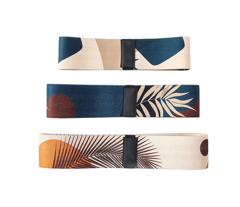 Полоса сопротивления с петлевым рисунком в виде листьев