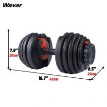 Индивидуальные регулируемые гантели, благодаря сборке и регулировке, позволяют устранить необходимость в использовании нескольких гантелей в ограниченном пространстве, сэкономить место, стать компактными, удобными и поддерживать индивидуальную настройку.