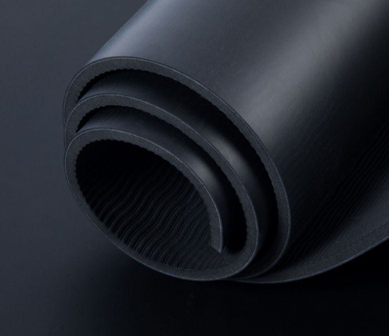 Коврик для йоги из полиуретана + ТПЭ