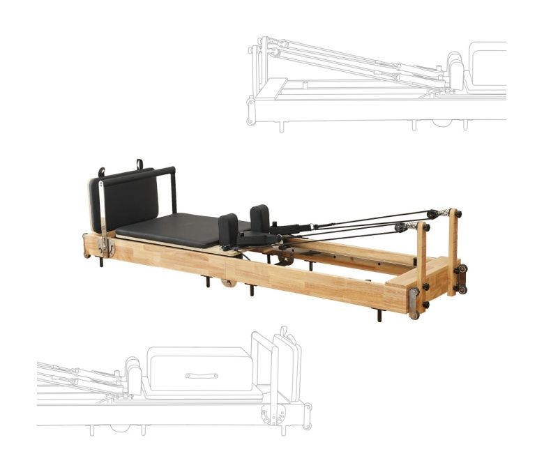 Раскладная деревянная кровать для пилатеса Body Balance Core Bed Reformer