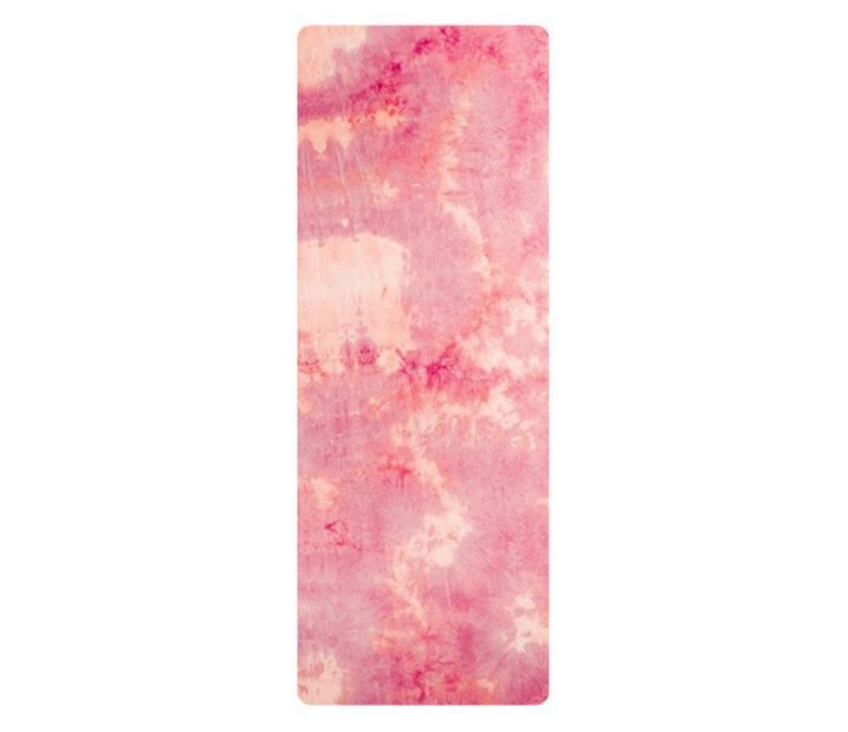 Высококачественный коврик для йоги с принтом из замши TPE