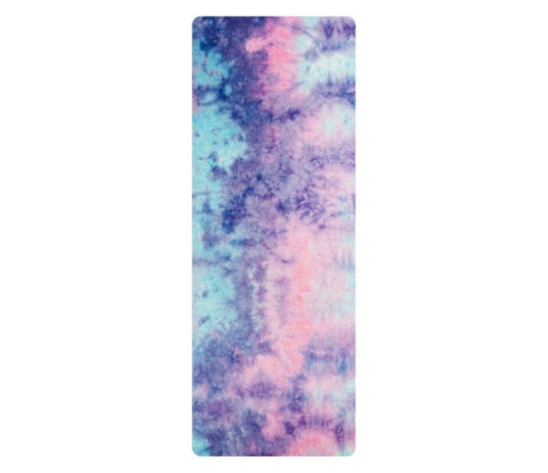 Высококачественный коврик для йоги с принтом из замши TPE