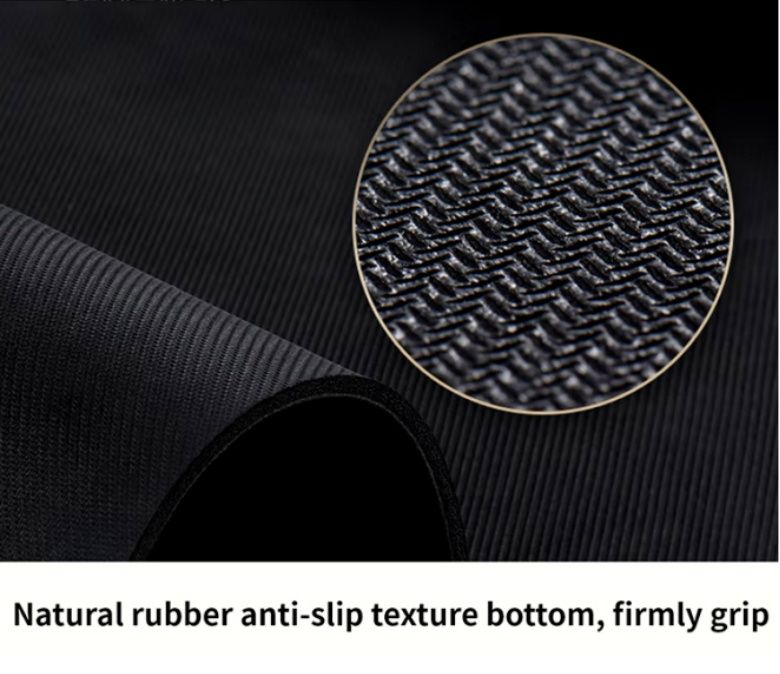 Настраиваемый овальный коврик для йоги из искусственной резины