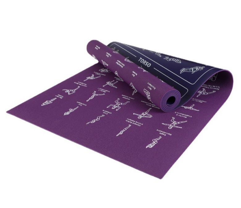 Нескользящий профессиональный спортивный тренировочный коврик из ПВХ для мужчин и женщин