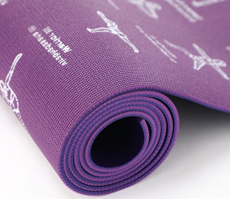 Нескользящий профессиональный спортивный тренировочный коврик из ПВХ для мужчин и женщин