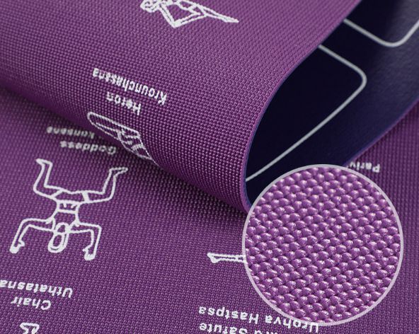 Нескользящий профессиональный спортивный тренировочный коврик из ПВХ для мужчин и женщин