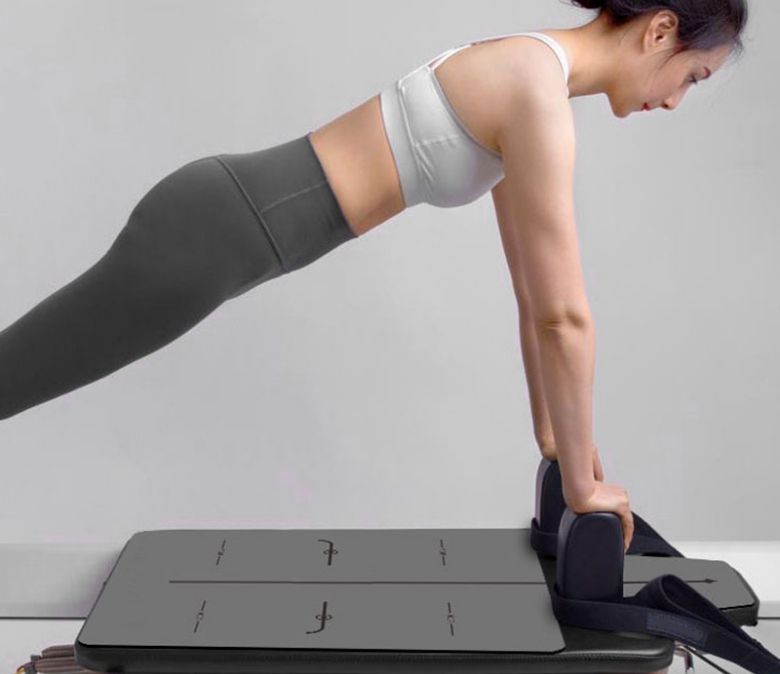 Нескользящий коврик для пилатеса Reformer из искусственной кожи, разработанный на заказ