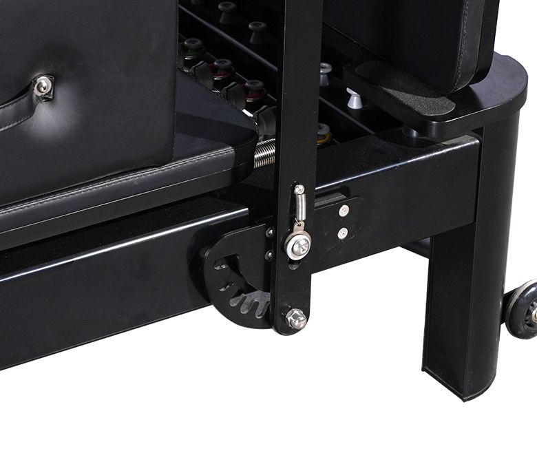 Превосходный тренажер для пилатеса из черного алюминия Reformer 4.0