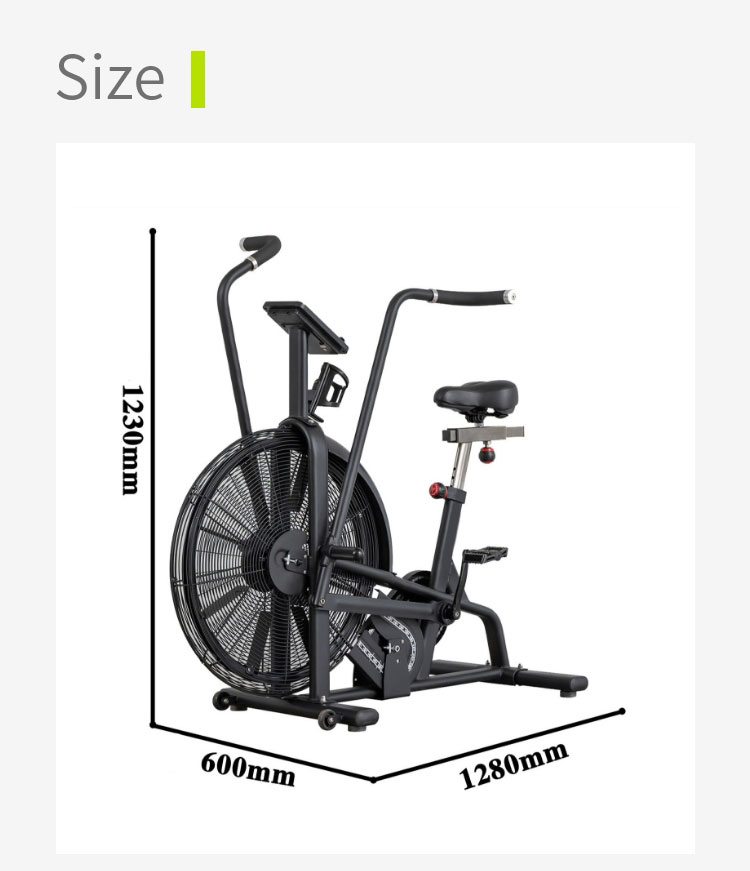 Домашний аэробный велосипед для фитнеса, защищающий от ветра Домашний аэробный велосипед для фитнеса, защищающий от ветра