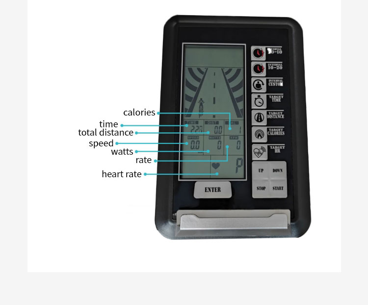 Домашний аэробный велосипед для фитнеса, защищающий от ветра Домашний аэробный велосипед для фитнеса, защищающий от ветра