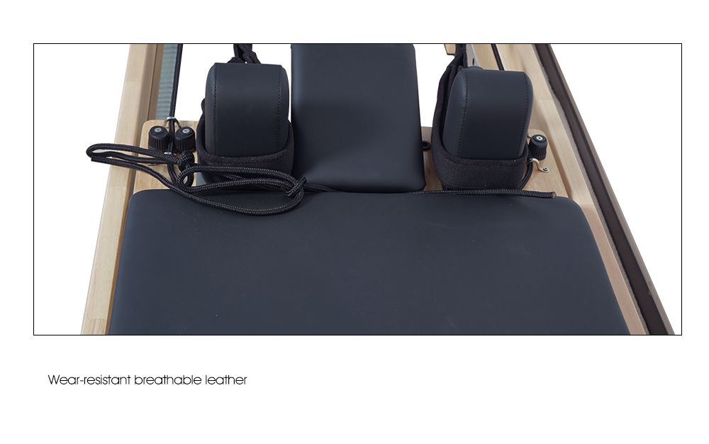 Новый дубовый риформер Bad со встроенной подставкой для ног Новый дубовый риформер Bad со встроенной подставкой для ног