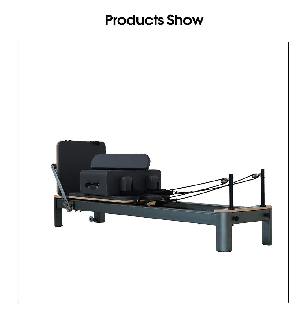 Анодированный Пилатес-реформатор 4.0 из бронзы серого цвета Анодированный Пилатес-реформатор 4.0 из бронзы серого цвета